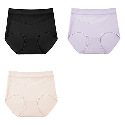 Culotte coton WENJUN anti-irritation taille haute protectrice en dentelle XL