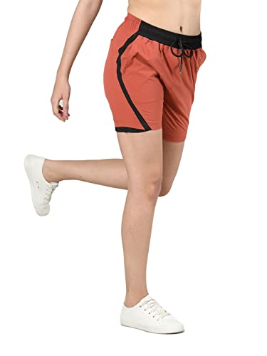Image of CHKOKKO Summer Basketball Sports Workout Gym Training Wear Shorts for Women