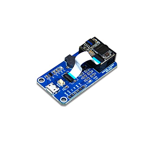 Scanner de codes-barres compact pour décoder les QR codes 1D/2D directement via micro USB