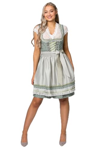 Robe Dirndl Ruby Sauge 44 Femmes confection et détails soignés