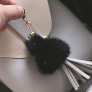 MIU MIU ファーキーホルダー ウサギミラーチャーム　美品 Amazon.co.jp: うさぎ最高級ミンクファーチャーム ストラップ