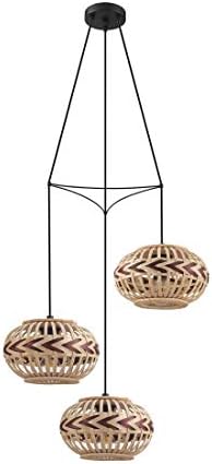 Pendelleuchte Rattan Pendelleuchte Boho Rattan Hän Produktbild-Vorschau 2