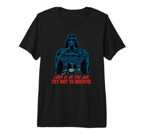 T-shirt Star Wars Dark Vador idéal pour un look de Saint-Valentin décontracté en couple