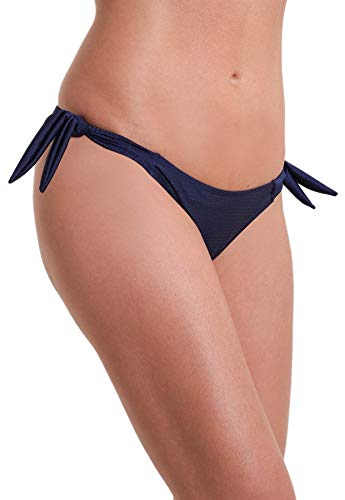 Calcinha Biquíni Avulso Laço Marrakesh - Azul Marinho - GG