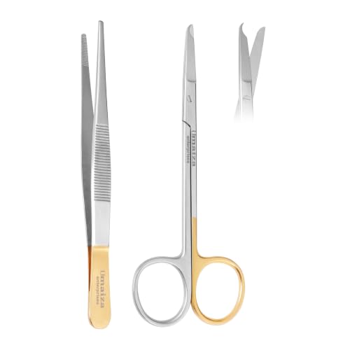 Suture Removal Kit Includes Suture Removal Scissor Forceps Stainless Steel Suture Removal Tools Suture Removal Kit, Ideal for Hospitals and Clinics (11CM) image 3