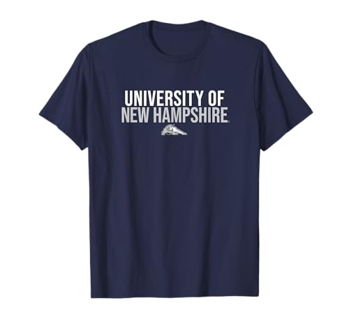 University of New Hampshire UNH Wildcats Stacked T-Shirt