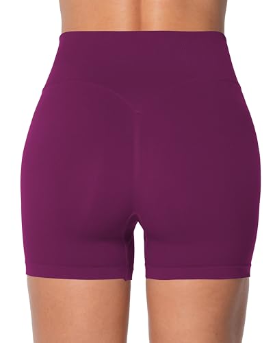 Image of Sunzel Women's Scrunch Butt Biker Shorts, High Waist, No Front Seam | 90% polyamide /10% spandex, subtle scrunch contour, supportive high waist, no front seam, 4 inch & 6 inch inseams