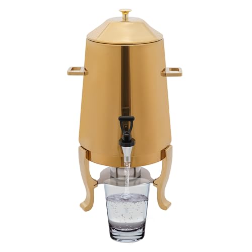 3.4 Gallon Hot Beverage Dispenser, Coffee Urn With Stand & Faucet, Beverage Dispensers for Milk Coffee Tea Water Juice Two Heating Methods