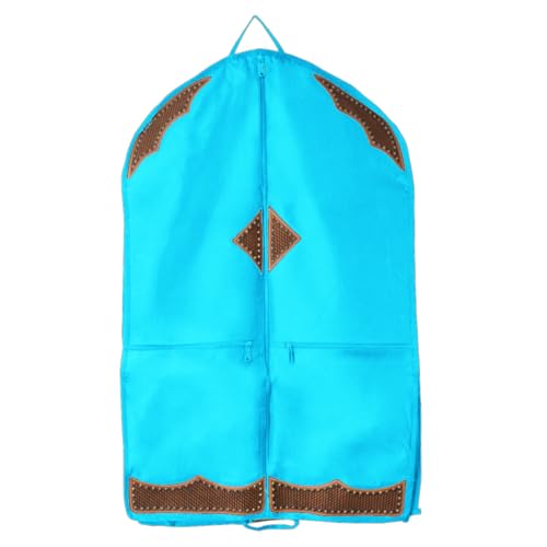 Tahoe Tack Durango Triple Layer Padded Western Garment Carry Bag with One Year Warranty (Turquoise)