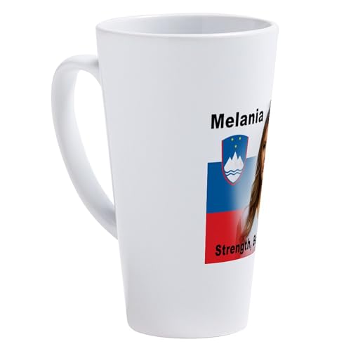 Taza Latte Melania Trump 17 oz Café CaféPress miniatura 1