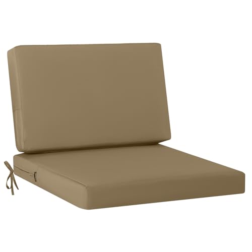 idee-home Outdoor Cushions for Patio Furniture, Outdoor Seat Cushion, Waterproof