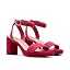 Fuchsia Suede