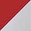 Red With Stainless Steel Worktop