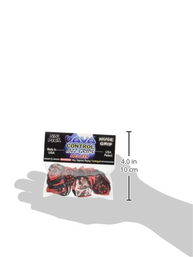 DAVA »Jazz Grips Delrin« Médiators Pour Guitare – Refill Bag Avec 36 Pièces rouge 9036 - Les Beatles, Paul McCartney, John Lennon, RIngo Starr, George Harrison DAVA »Jazz Grips Delrin« Médiators Pour Guitare - Refill Bag Avec 36 Pièces rouge 9036 – Image 4