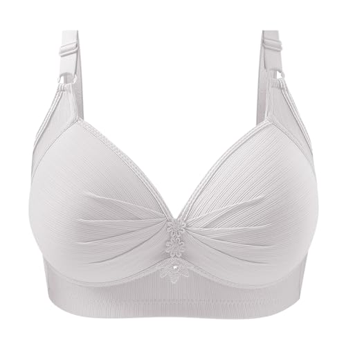 Brasier push up sin varillas para mujer, sostén deportivo para mujer, brasier acolchado suave para yoga, fitness, brasier con aros, cómodo bralette de alambre, ropa interior diaria, brasier sin