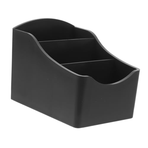 VINTORKY Condiment Storage Organizer Sleek Sugar Packet Holder Tea Bag Divided Box for Countertop Elegant Design Easy to Clean Ample Storage Space