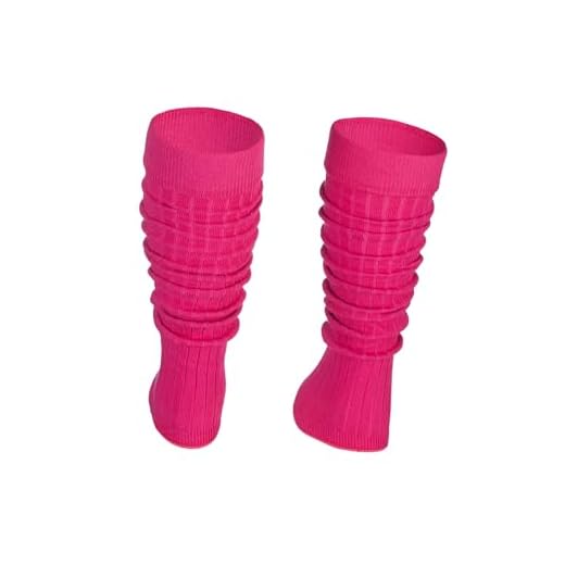 Ateena Calentadores Modernos para Ballet, Baile, Aeróbico Deportivo, Calentar, Calientapiernas de la Pierna de Algodón para Mujer, Talla única, Amaranto
