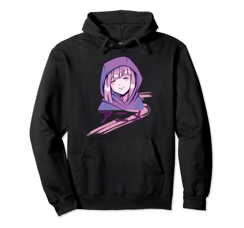 Linda chica de anime Sudadera con Capucha