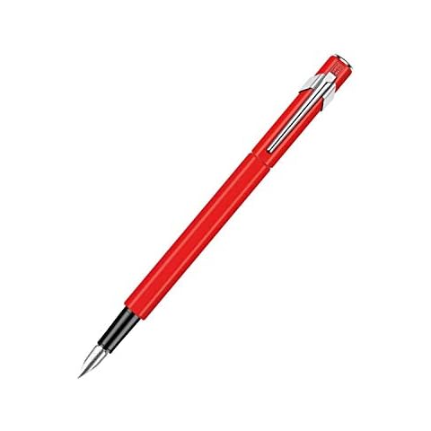 Caran d'Ache Classic Line Fountain Pen, Red Cover
