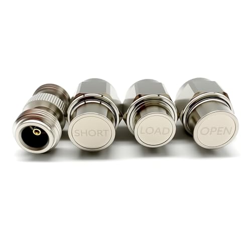 Image of AURSINC NanoVNA SAA-2N V2.2 Vector Network Analyzer Calibration Kits, N-Type Male Short & Load & Open & Female to Female Connector | 4 pcs /Set