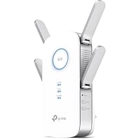 TP-Link RE655 WLAN Verstärker Repeater AC2600, Dual-Band AC + N, 1733 Mbit/s 5GHz + 800Mbit/s 2,4GHz, Gigabit-LAN-Port, 4*4-MU-MIMO, App Steuerung, maximale Abdeckung
