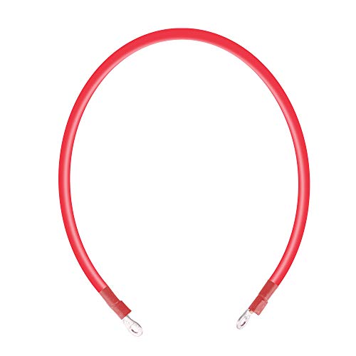 Renogy 2FT 8AWG ANL Fuse Cable with Double Ring Terminals for 3/8 in Lugs - image 1