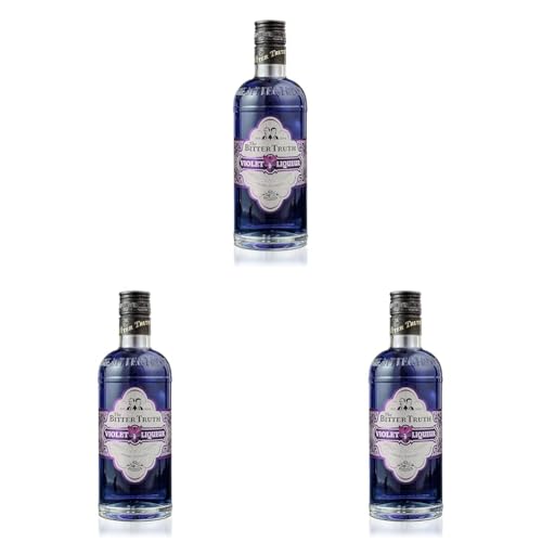 The Bitter Truth Violet Likör (1 x 0.5 l) (Packung mit 3)
