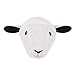 Little Love by NoJo Plush Fleece White Sheep Head Wall DÃ©cor