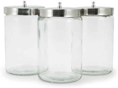 McKesson Sundry Jar 4-1/4 X 7 Inch Glass Clear