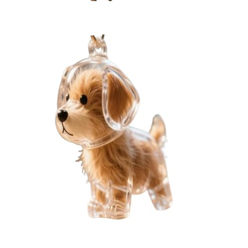 Hundehaar-Sammler-Schlüsselanhänger, Hundehaar-Anhänger, Pelz-Andenken, Kapsel-Anhänger, DIY-Haustier-Aufbewahrungsflasche, kreatives Gedenkgeschenk für Tierliebhaber