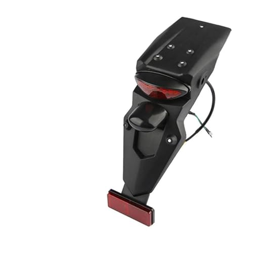 Feu arrière moto LED ultra-lumineux et feu de freinage arrière moto avec garde-boue étanche