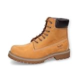 Dockers by Gerli Herren Combat Boots, Männer Stiefeletten,uebergangsstiefel,schnürstiefel,Stiefel,Bootee,Booties,golden tan,45 EU