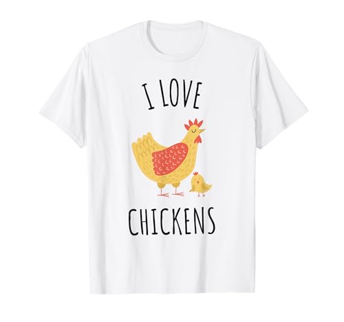 Lindos pollos de amor de dibujos animados para niños, mujeres, hombres, animales de la selva Camiseta