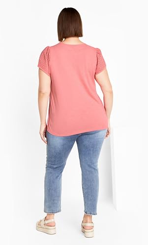 Image of City Chic Plus Size Top, Linny Top