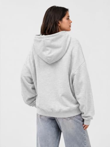 Trendy Queen Womens Mock Neck Oversized Hoodies Comfort Fall Clothes - Image 4