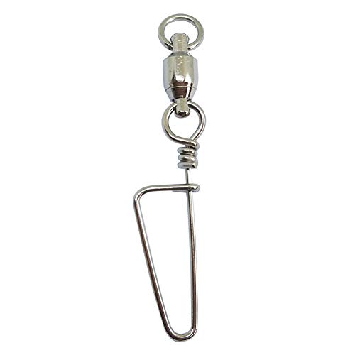 Unclesport 50pcs Heavy Duty Fishing Ball Bearing Swivel with...