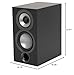 ELAC Uni-Fi 2.0 UB52 Bookshelf Speakers (Pair), Black (UB52-BK)