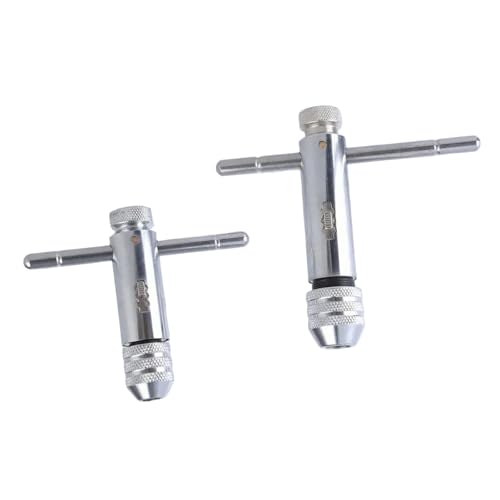 Juego de llaves de 2 piezas con bloque de sujeción ajustable para machos de 3 a 12 mm, reparaciones, tareas mecánicas del hogar en casa