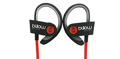 Billow XBT01PRO Gancho de Oreja Binaurale Inalámbrico Negro, Gris, Rojo - Auriculares (Binaurale, Gancho de Oreja, Negro, Gris, Rojo, Digital, Control en línea, CE)