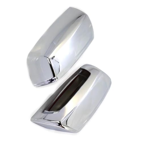 Coquille rétroviseur pour Cadillac Escalade 2015-2020 boîtier chrome