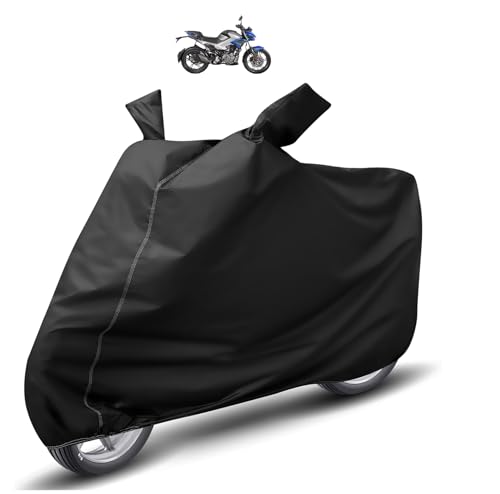 Image of Auto Hub Waterproof Bike Cover Compatible with Hero Xtreme Dustproof, UV Protection Two Wheeler Bike Xtreme Cover - Black