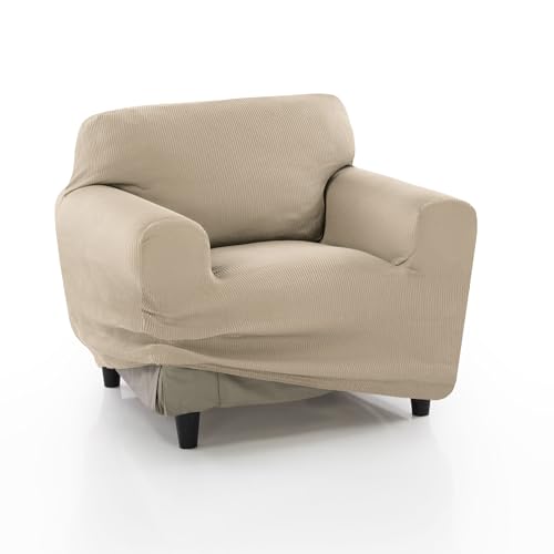 FAVERTI® Housse de Fauteuil élastique Universelle de 70 à 110 cm | Modèle Reale | Housse de Protection pour Fauteuil Individuel | Protecteur de qualité en...