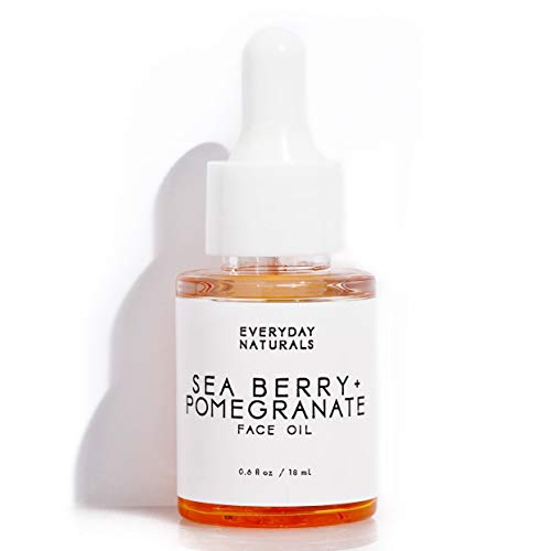 Everyday Minerals | Sea Berry + Pomegranate Face Oil | Natural Mineral Face Oil Serum | Organic Vegan Cruelty Free | Jojoba Infused Vitamin E Antioxidant For All Skin Types|