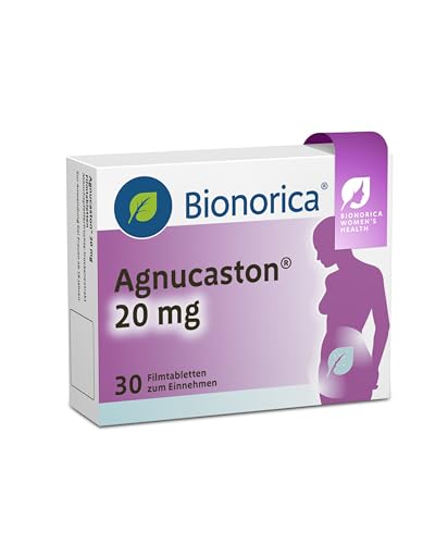 Agnucaston 20 mg das pflanzliche Arzneimittel bei PMS mit Mönchspfefferextrakt wirkt krampflösend(1) und stabilisiert das hormonelle Gleichgewicht 30 Filmtabletten