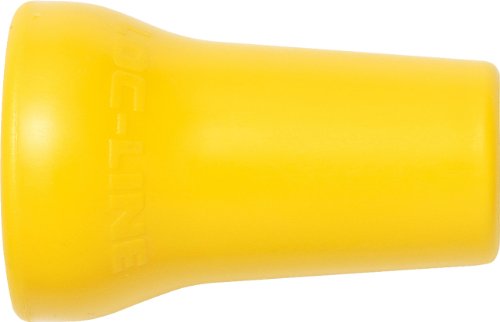 Loc-Line Acid Resistant Coolant Hose Component, Yellow Polyester, Round Nozzle, 1/2