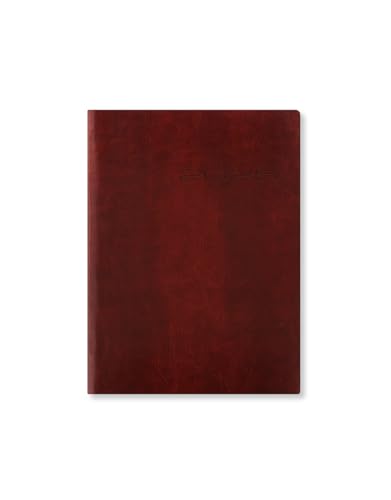 Letts of London Lecassa A6+ week to view 2025 diary - brown