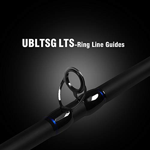 Fiblink 4-Piece Surf Casting Fishing Rod Carbon Fiber Portable Travel Fishing Rod(10-Feet & 12-Feet) (12-Feet) #TOP2