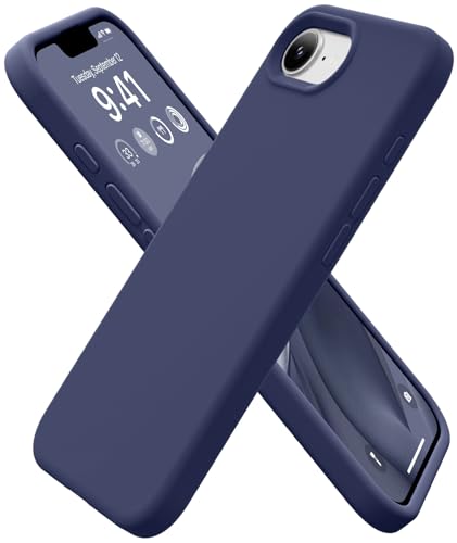 Image of GolbinBox Magnetic for iPhone 17e /16e Case, Silicone Cover, Midnight Blue