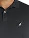 Nautica Mens Classic Fit Short Sleeve Solid Soft Cotton Polo Shirt, True Black, 3X-Large Tall US