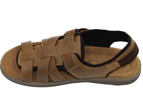 NEKTA /ke'nekt/, Men's Fisherman Open-Toe Leather Sandals4
